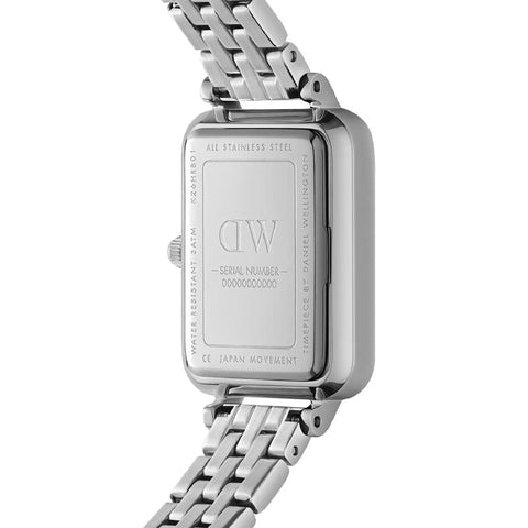 The Watch Boutique Daniel Wellington Quadro Lumine Bezel 5-Link Arctic 26mm