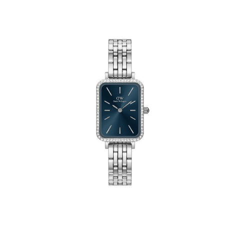 The Watch Boutique Daniel Wellington Quadro Lumine Bezel 5-Link Arctic 26mm