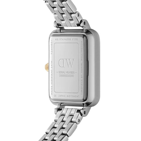 The Watch Boutique Daniel Wellington Quadro Lumine Bezel Two-Tone MOP 26mm