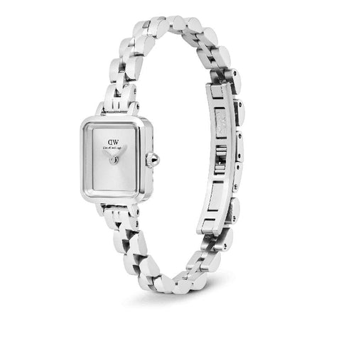 The Watch Boutique Daniel Wellington Quadro Mini Arch Silver Watch