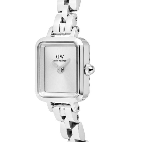 The Watch Boutique Daniel Wellington Quadro Mini Arch Silver Watch