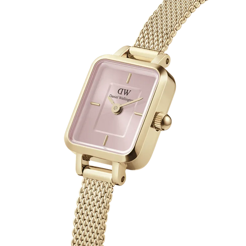 The Watch Boutique Daniel Wellington Quadro Mini Evergold Blush