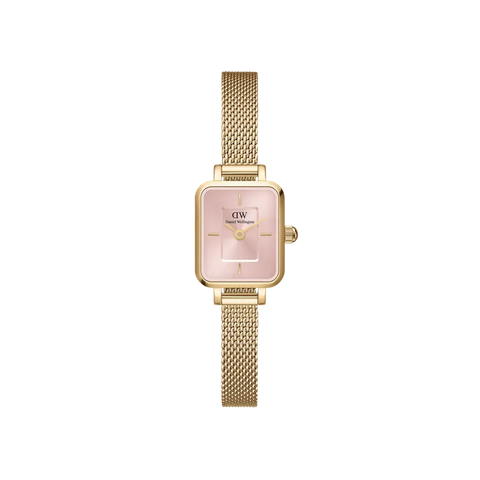 The Watch Boutique Daniel Wellington Quadro Mini Evergold Blush