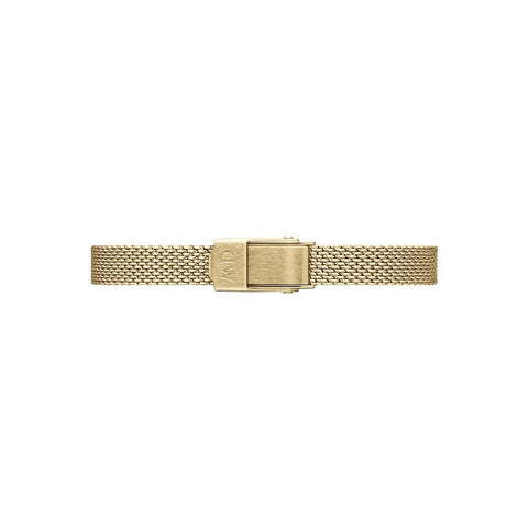 The Watch Boutique Daniel Wellington Quadro Mini Evergold Champagne Watch 15.4x18.2mm