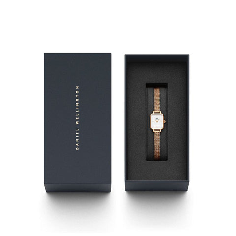 The Watch Boutique Daniel Wellington Quadro Mini Melrose Watch 15.4x18.2mm