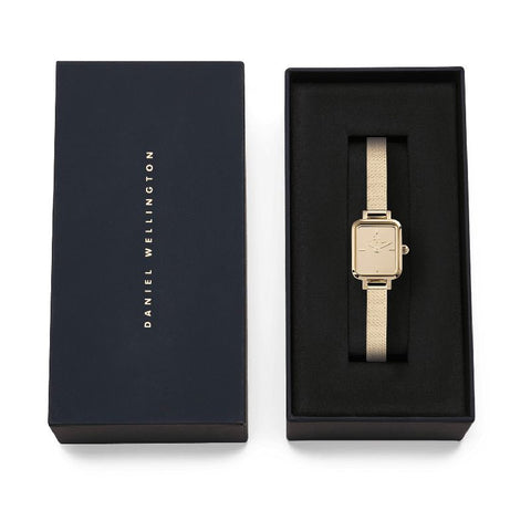 The Watch Boutique Daniel Wellington Quadro Mini Reflection Gold