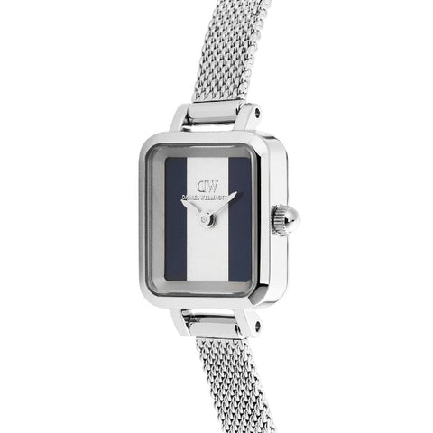 The Watch Boutique Daniel Wellington Quadro Mini Sterling Glasgow Silver Women's Watch