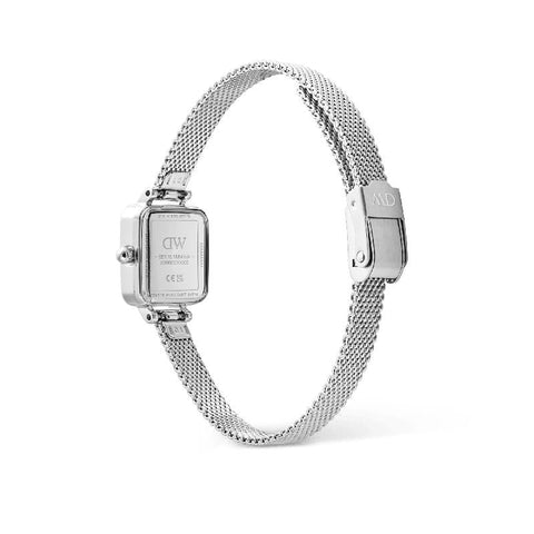 The Watch Boutique Daniel Wellington Quadro Mini Sterling Glasgow Silver Women's Watch