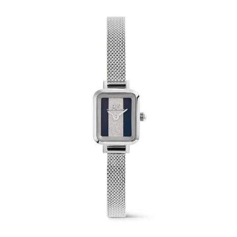 The Watch Boutique Daniel Wellington Quadro Mini Sterling Glasgow Silver Women's Watch