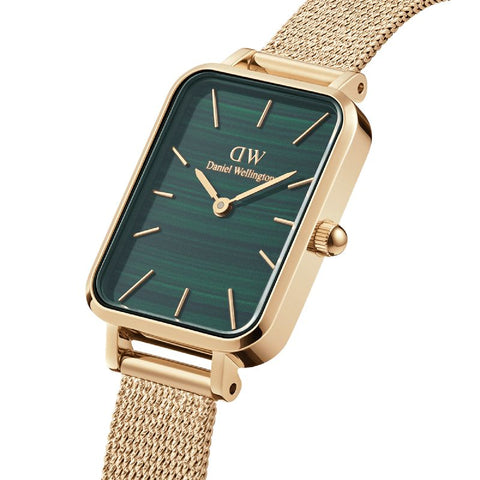 The Watch Boutique Daniel Wellington Quadro Pressed Evergold Watch 20x26mm