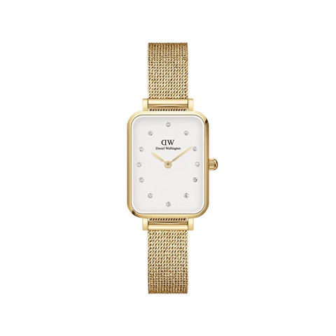 The Watch Boutique Daniel Wellington Quadro Pressed Evergold Watch 20x26mm