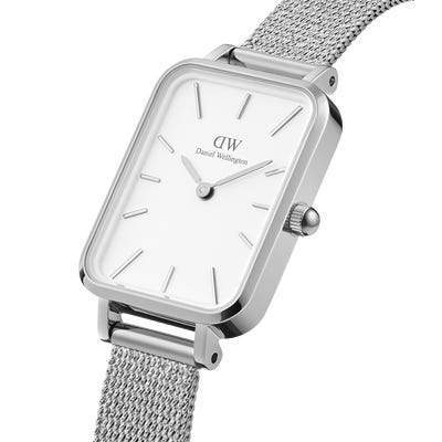 The Watch Boutique Daniel Wellington Quadro Pressed Sterling Silver