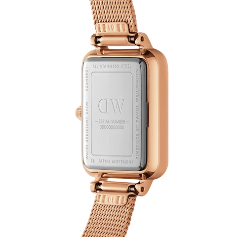 The Watch Boutique Daniel Wellington Quadro Pressed Unitone Watch 20x26mm