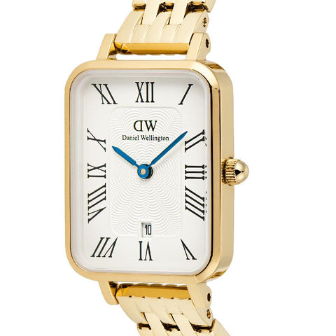 The Watch Boutique Daniel Wellington Quadro Roman Numerals Date Watch