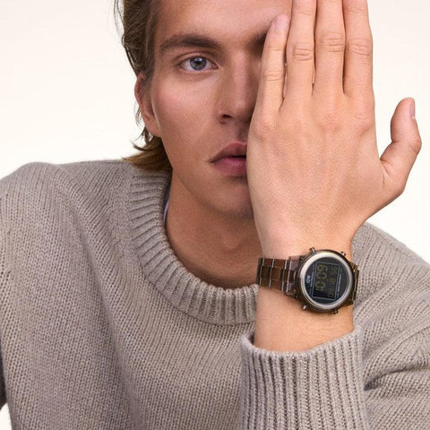 The Watch Boutique Daniel Wellington Retro Digital Dark Brown