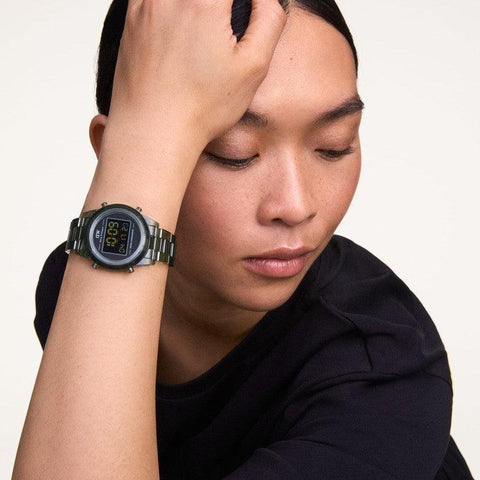 The Watch Boutique Daniel Wellington Retro Digital Dark Green