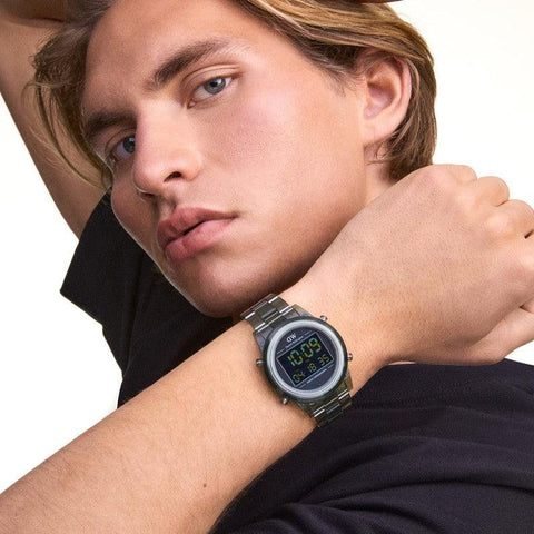 The Watch Boutique Daniel Wellington Retro Digital Dark Green