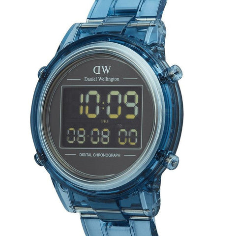 The Watch Boutique Daniel Wellington Retro Digital Light Blue 42mm