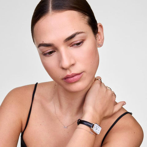 The Watch Boutique Daniel Wellington Rose Gold Daniel Wellington Quadro Watch