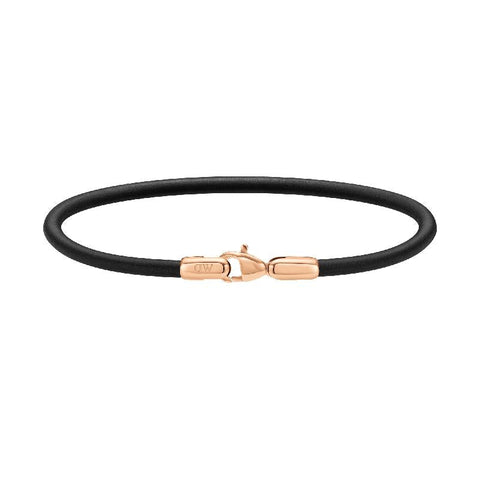 The Watch Boutique Daniel Wellington Sheffield Silver Men's Bracelet Rose Gold 195mm