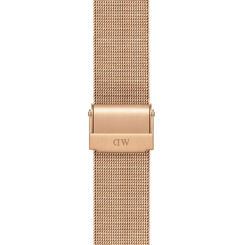 The Watch Boutique Daniel Wellington Smartwatch Mesh Strap Rose Gold 18mm