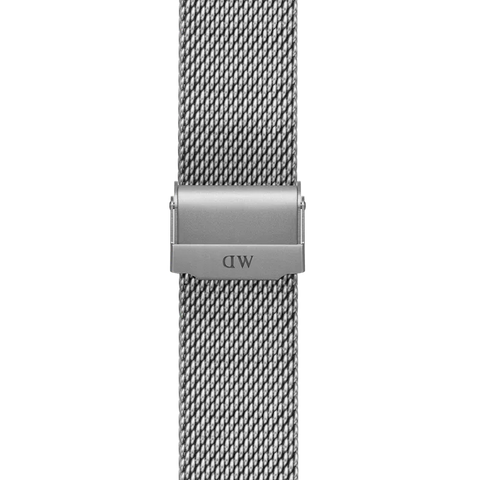 The Watch Boutique Daniel Wellington Smartwatch Sandblasted Mesh Strap Silver