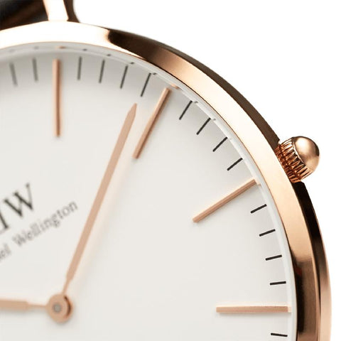The Watch Boutique Daniel Wellington St Mawes Rose Gold Classic Watch 36mm