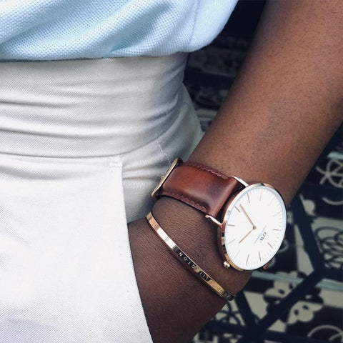The Watch Boutique Daniel Wellington St Mawes Rose Gold Classic Watch 36mm
