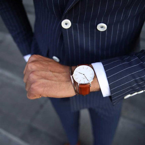 The Watch Boutique Daniel Wellington St Mawes Silver Classic Watch 40mm