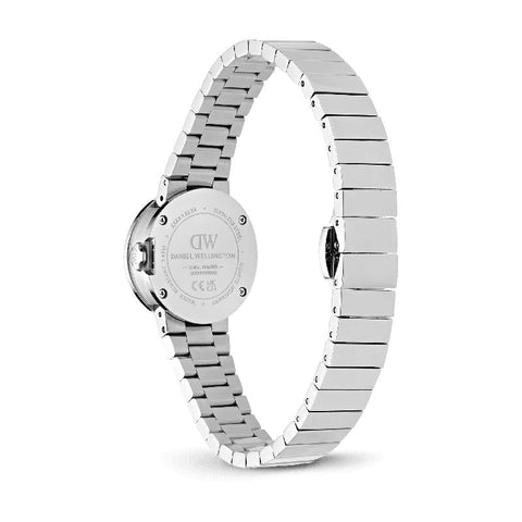 The Watch Boutique Daniel Wellington Stella Piano-Link Crystal Blue-Sandstone Silver Women's Watch