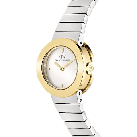 The Watch Boutique Daniel Wellington Stella Piano-Link White Two-Tone Women's Watch