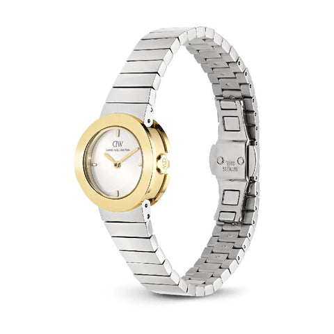 The Watch Boutique Daniel Wellington Stella Piano-Link White Two-Tone Women's Watch
