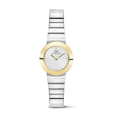 The Watch Boutique Daniel Wellington Stella Piano-Link White Two-Tone Women's Watch