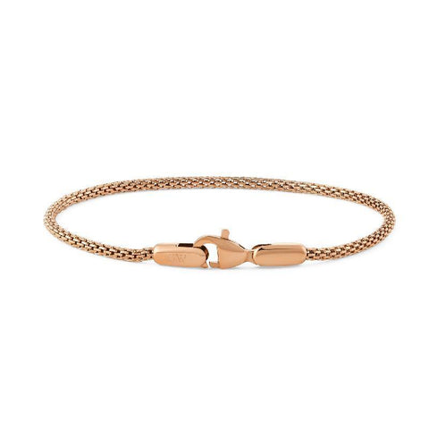 The Watch Boutique Daniel Wellington Tide Mesh Melrose 1.8 Women's Bracelet Rose Gold