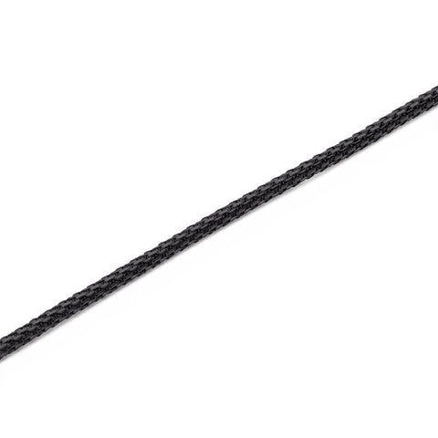Daniel Wellington Tide unisex necklace in sleek black 316L stainless steel with a sophisticated, high-quality mesh design.