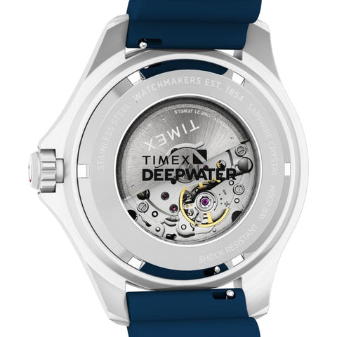The Watch Boutique Deepwater Meridian 200 Automatic HNBR Rubber Strap Dive Watch