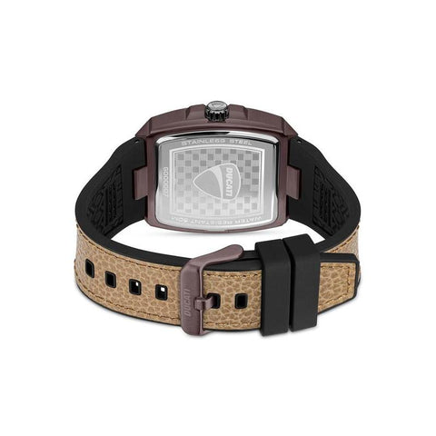 The Watch Boutique Ducati Analog Beige Dial Multifunction Men's Watch