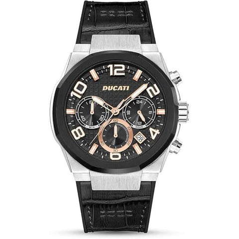 The Watch Boutique Ducati Black Dial Chronograph Men's Watch