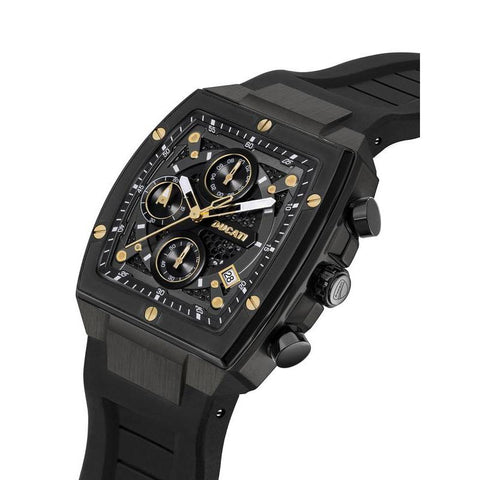 The Watch Boutique Ducati Black Dial Chronograph Men's Watch