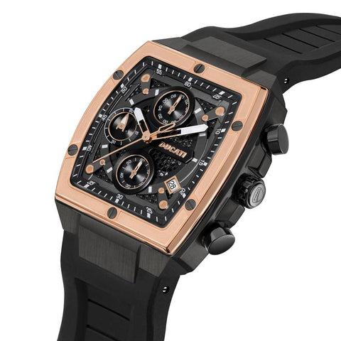 The Watch Boutique Ducati Black Dial Chronograph Men's Watch