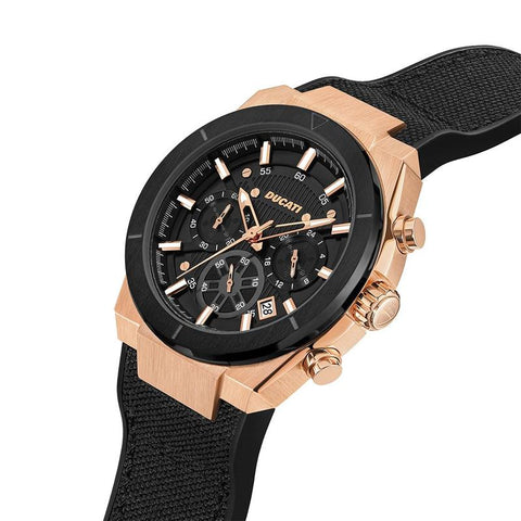 The Watch Boutique Ducati Black Dial Chronograph Men's Watch