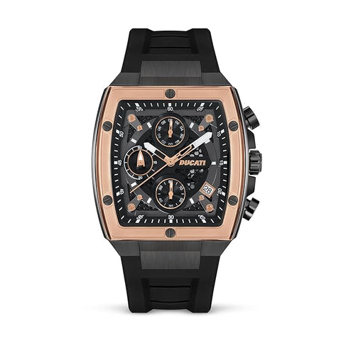 The Watch Boutique Ducati Black Dial Chronograph Men's Watch