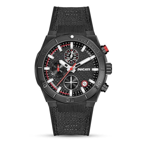 The Watch Boutique Ducati Black Dial Chronograph Men's Watch