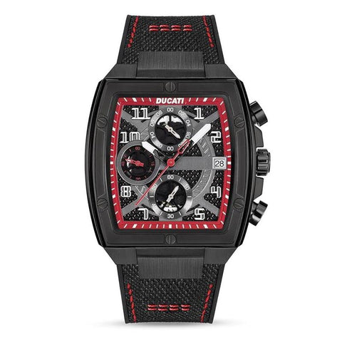 The Watch Boutique Ducati Black Dial Chronograph Men's Watch
