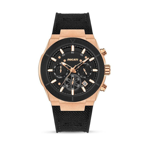 The Watch Boutique Ducati Black Dial Chronograph Men's Watch