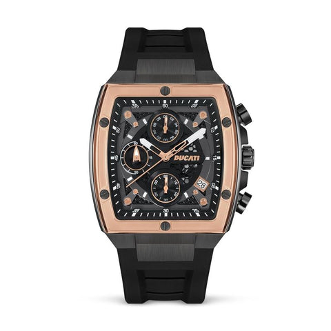 The Watch Boutique Ducati Black Dial Chronograph Men's Watch