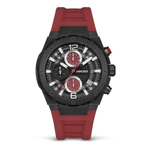 The Watch Boutique Ducati Black Dial Chronograph Men's Watch