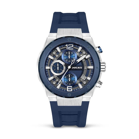 The Watch Boutique Ducati Blue Dial Chronograph Men's Watch