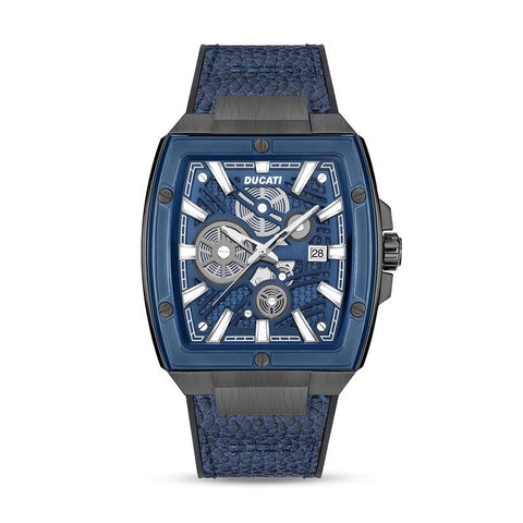 The Watch Boutique Ducati Blue Dial Multifunction Men's Watch