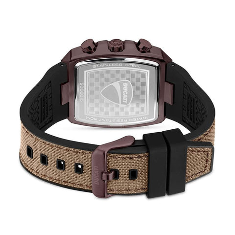 The Watch Boutique Ducati Brown Leather Chronograph Men's Watch
